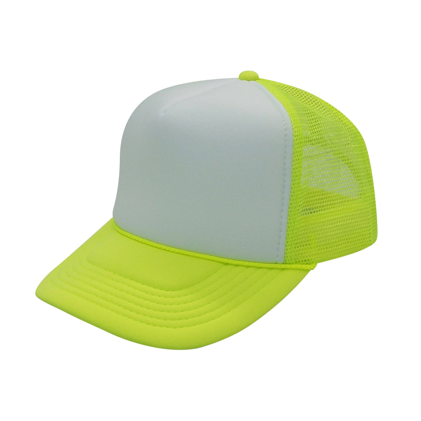 Neon Color Foam Mesh Trucker Hats