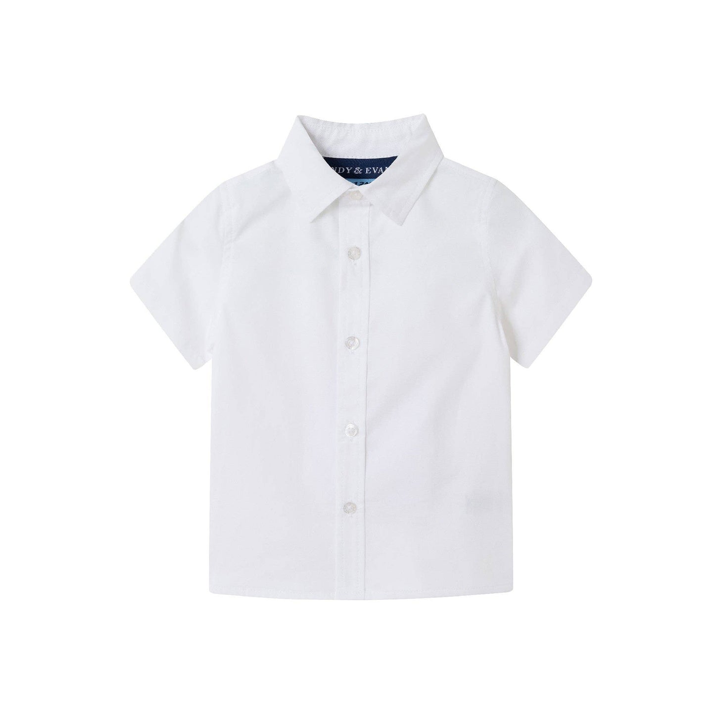 Short Sleeve Buttondown Bowtie Vest Set | Beige