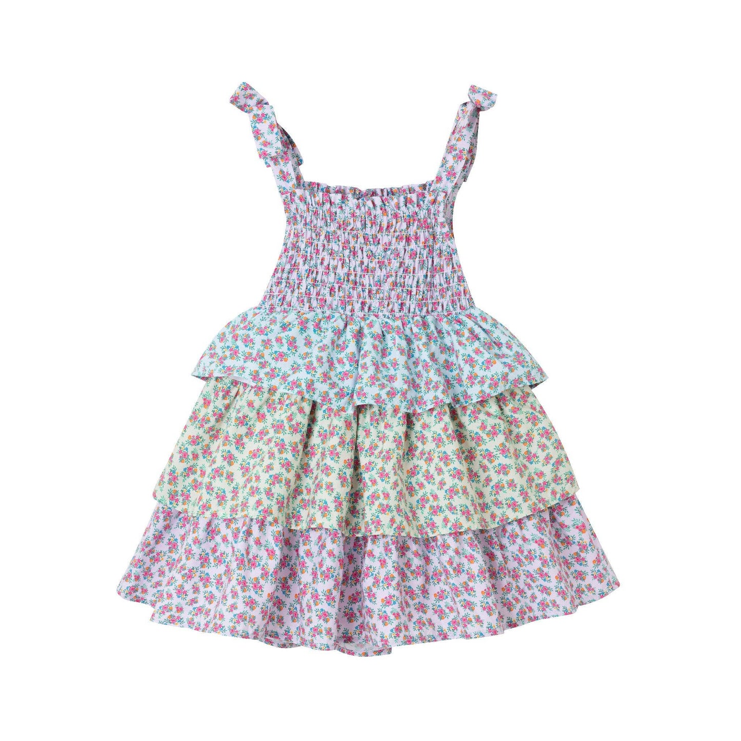 Floral Tiered Dress