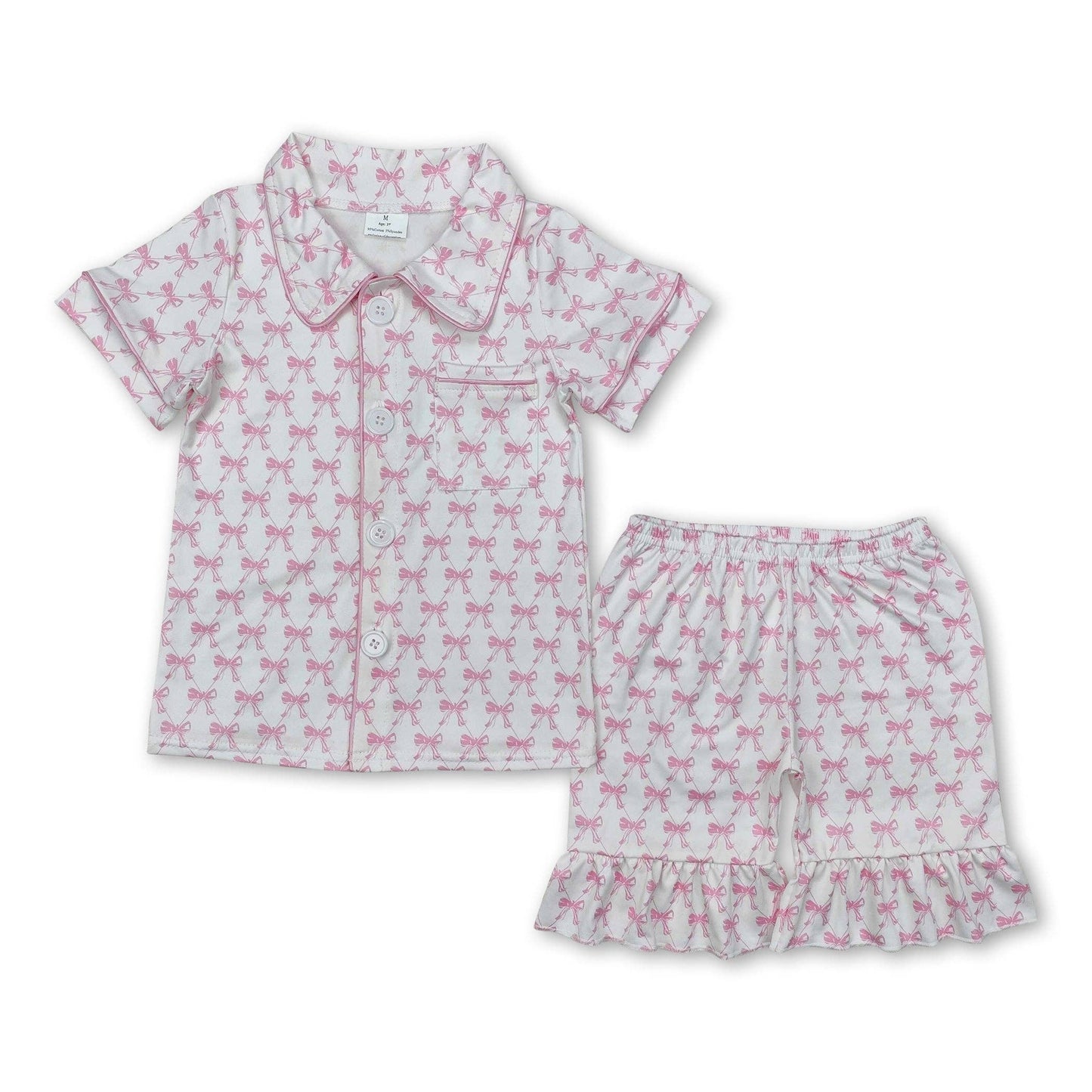 Pink Coquette Pajama Set