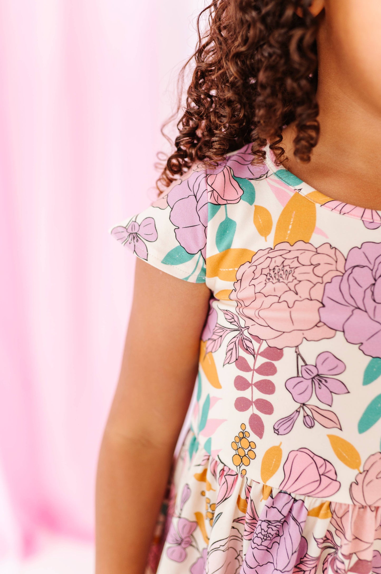 Lavender Floral | Heart Dress