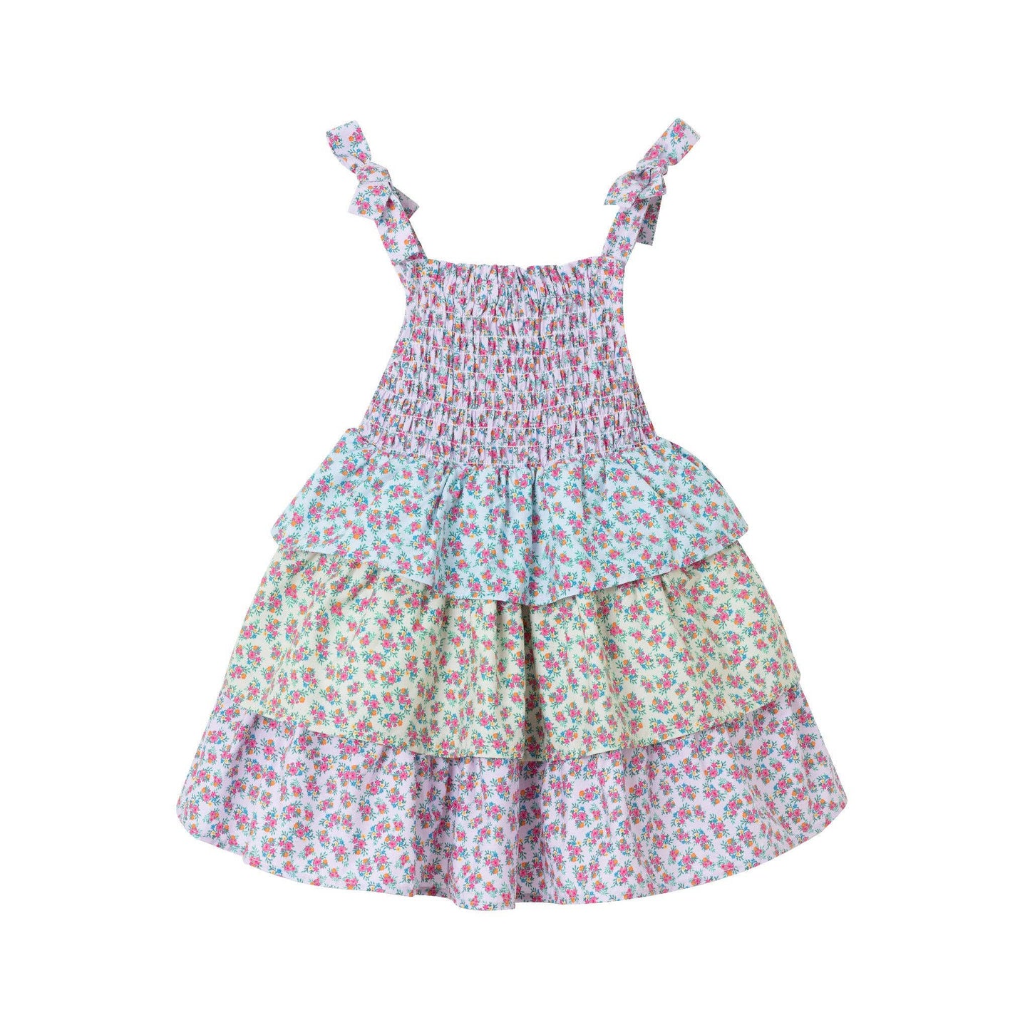 Floral Tiered Dress