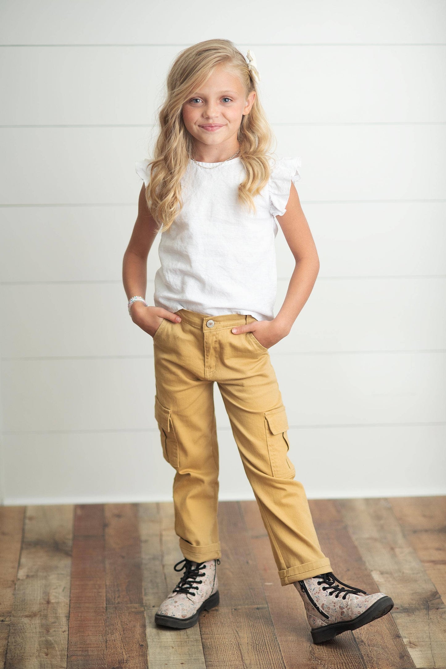 Mustard Cargo Pants