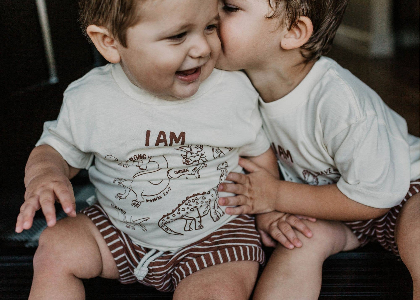Dinosaur Affirmation TShirt|Mocha