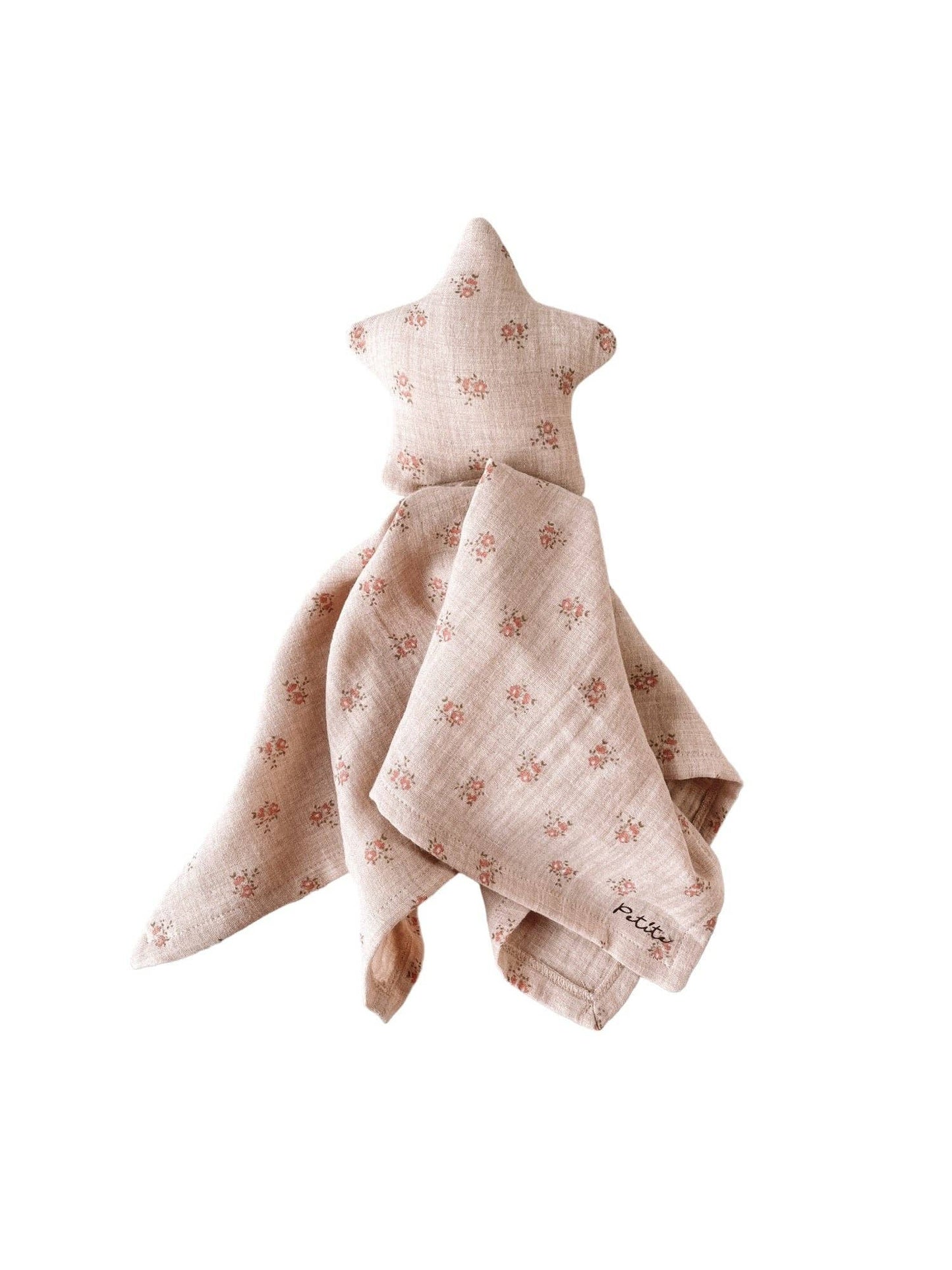 Little Star Cuddle Cloth / Floral Beige