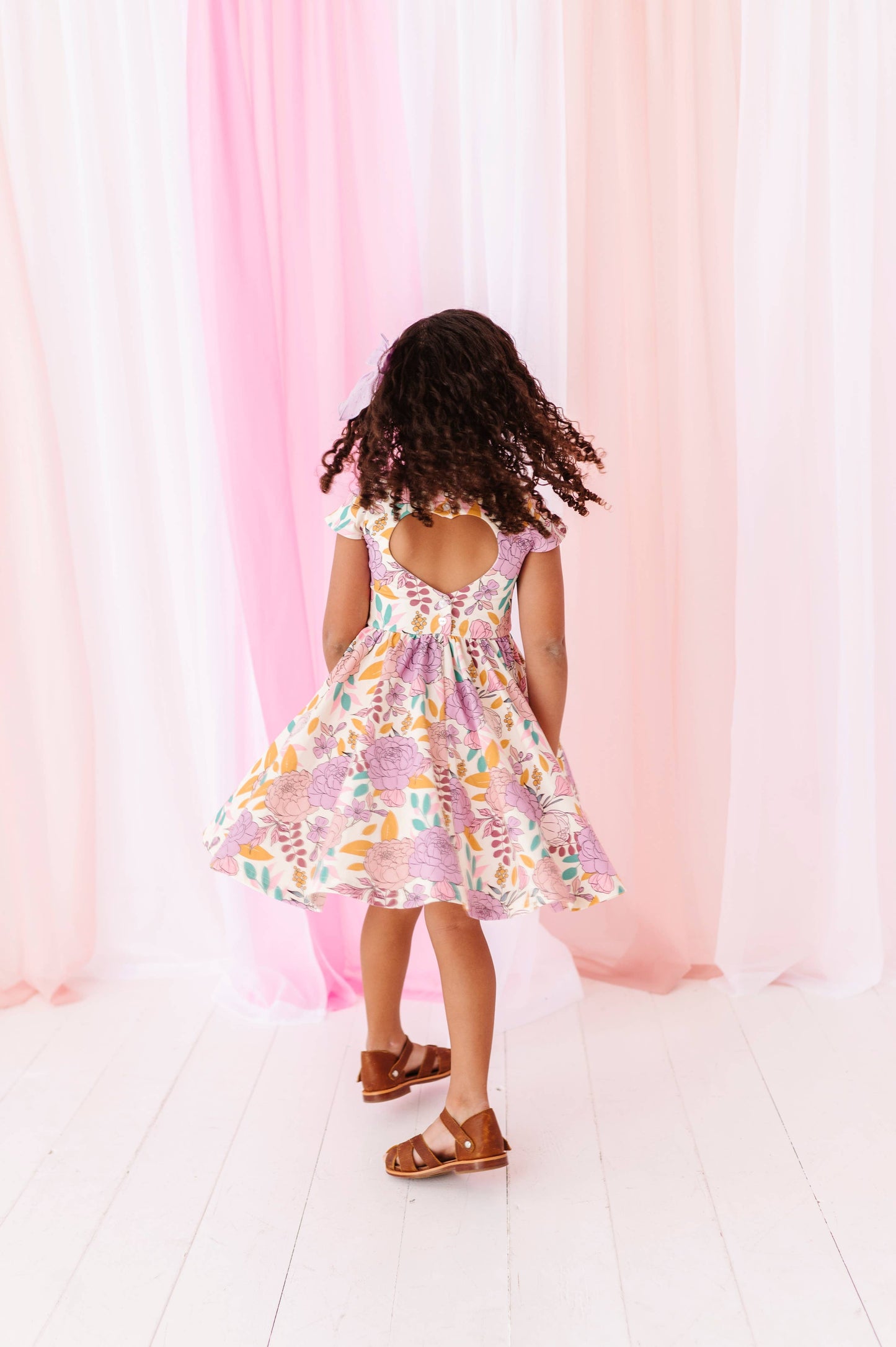 Lavender Floral | Heart Dress