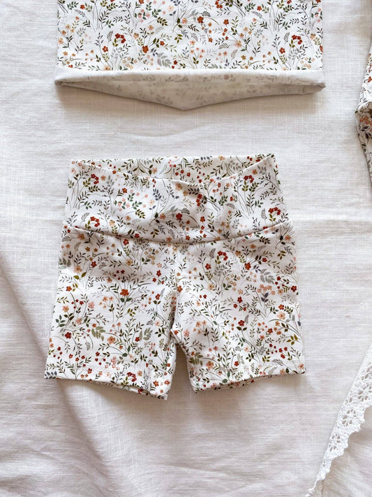 Wildflowers Bike Shorts