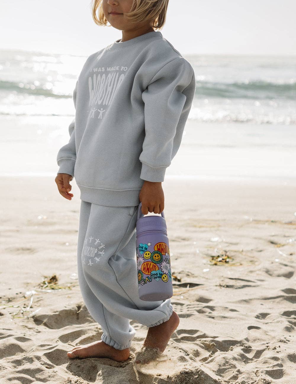 Kids Water Bottle-Sticker Collage
