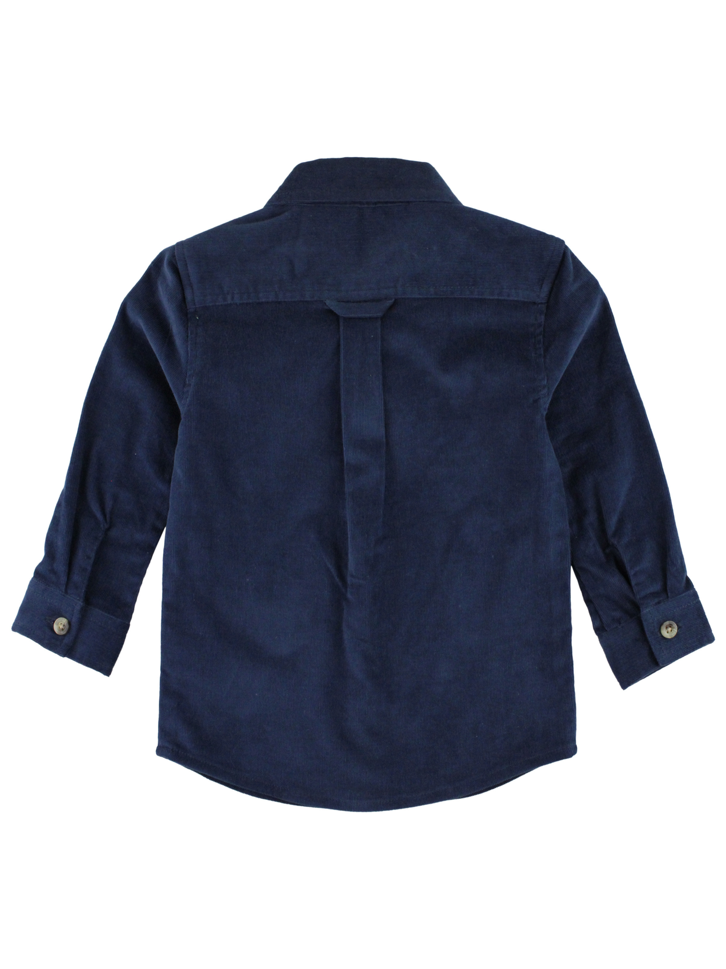 Corduroy Button Down Shirt - Navy