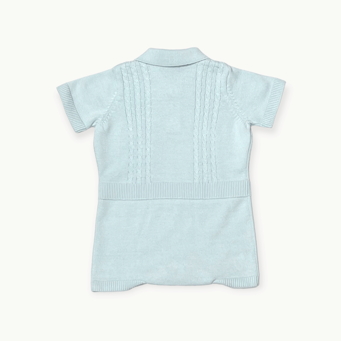 Milan Collar & Cable Knit Bodysuit (Organic)