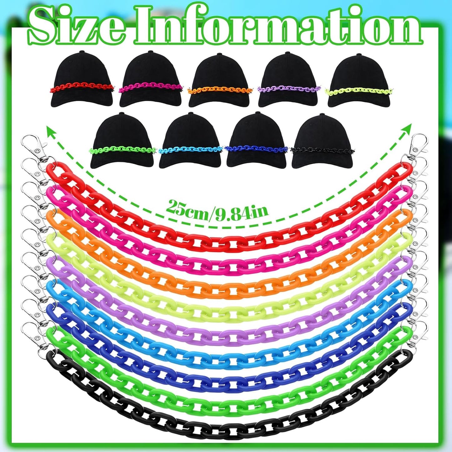 Hat Chains: Colorful