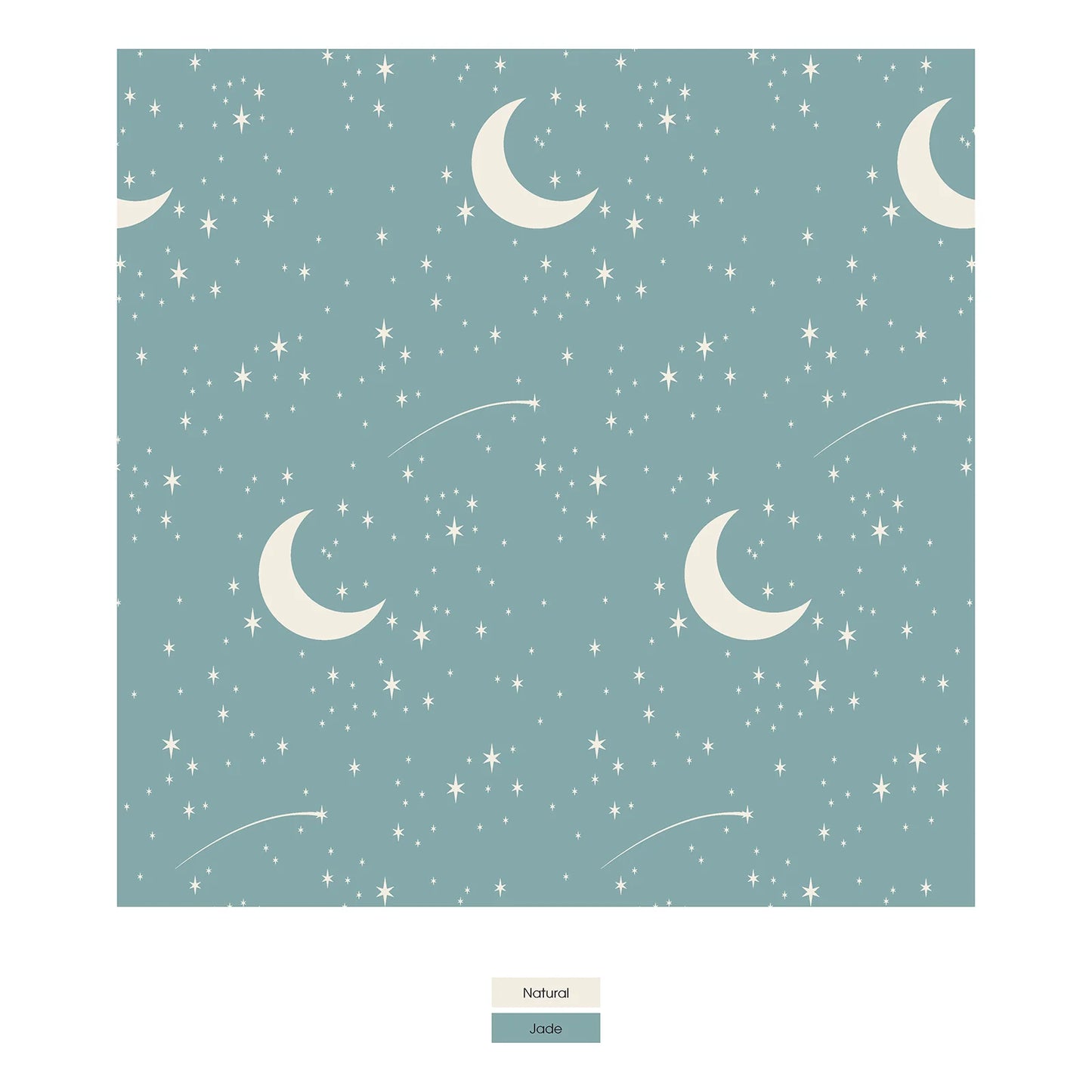 Jade Starry Sky & Moon Footie