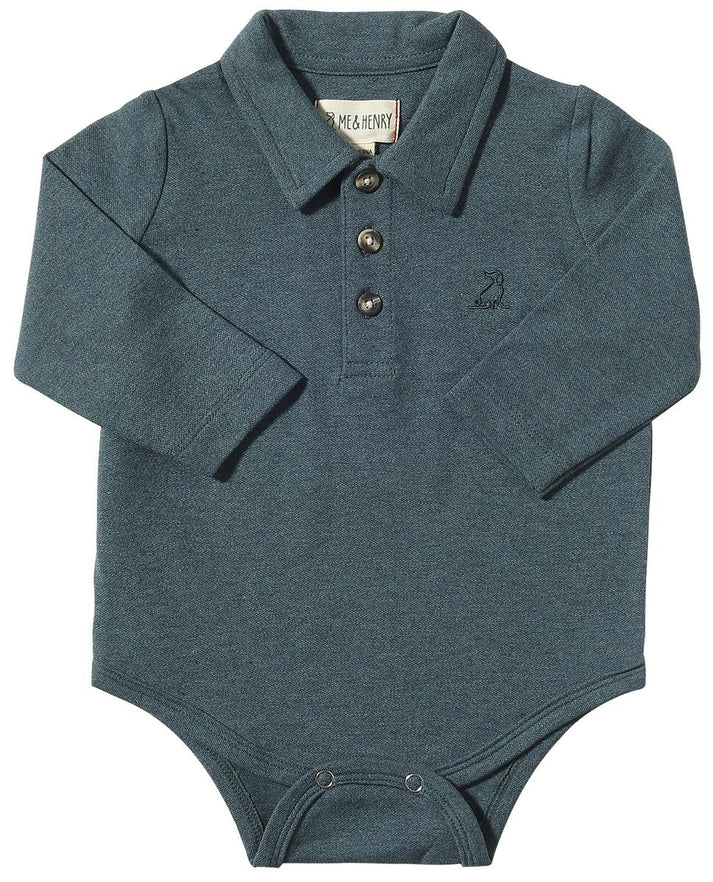 Seymour Pique Polo Onesie
