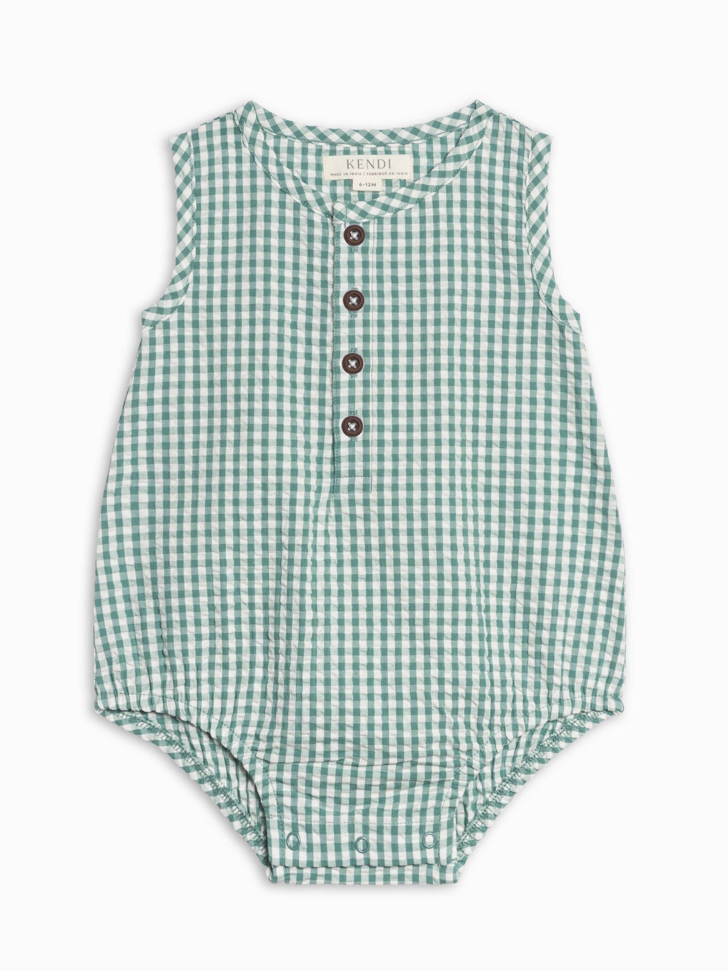 Wren Seersucker Romper -