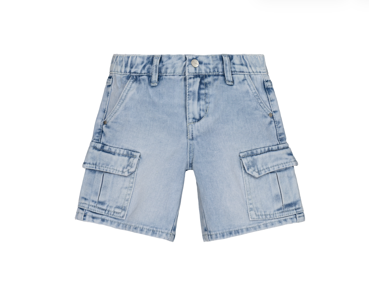 KAI CARGO UTILITY DENIM SHORTS