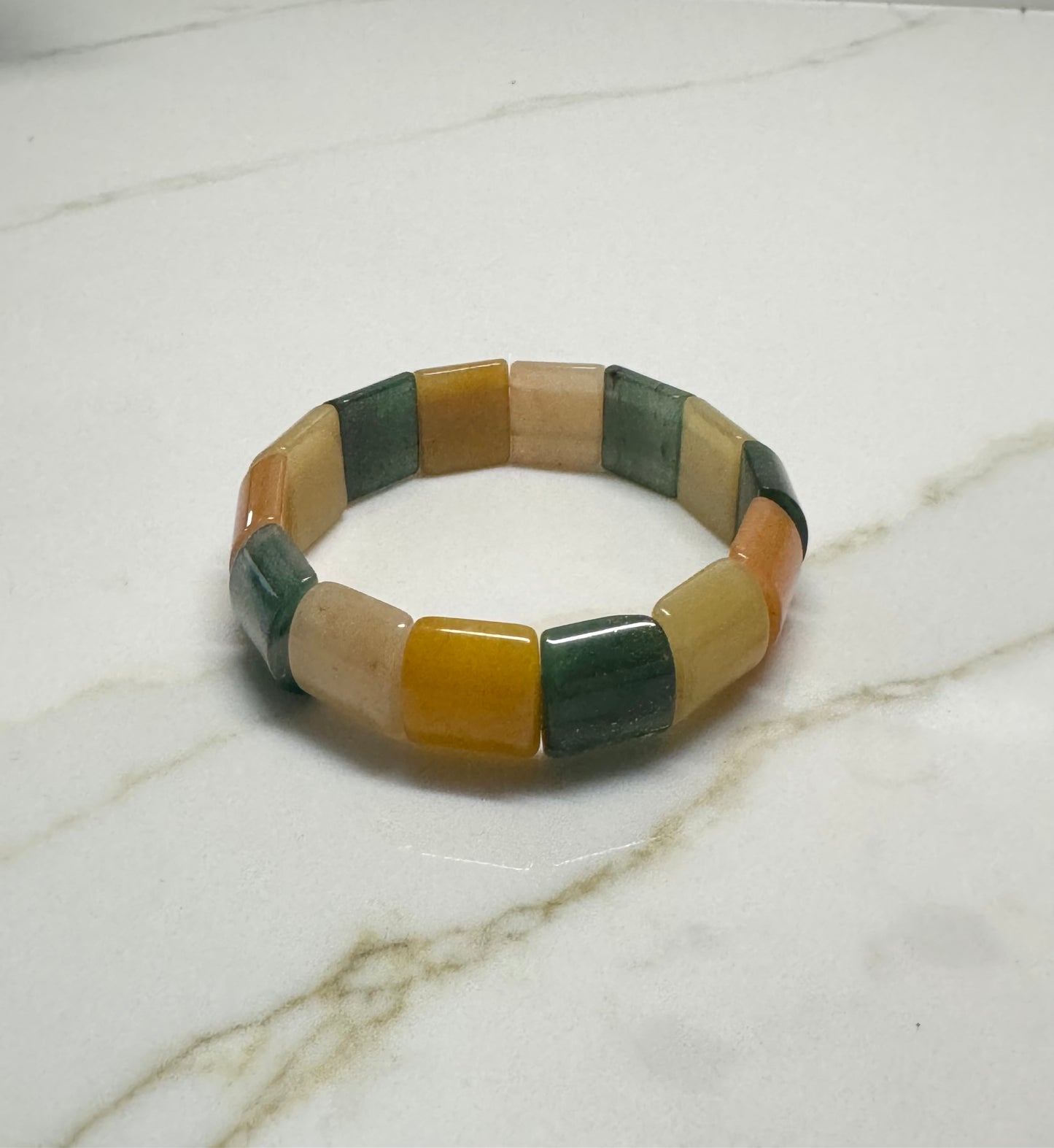 Multi- Colored Jade | Rectangle
