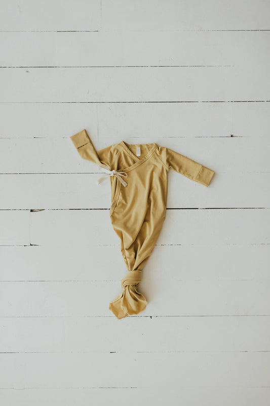 Kimono Gown in Golden- One Size