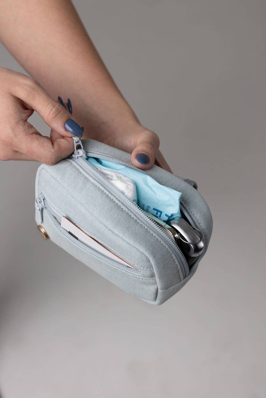 MABE Accessory Bag - Dream Wash Denim