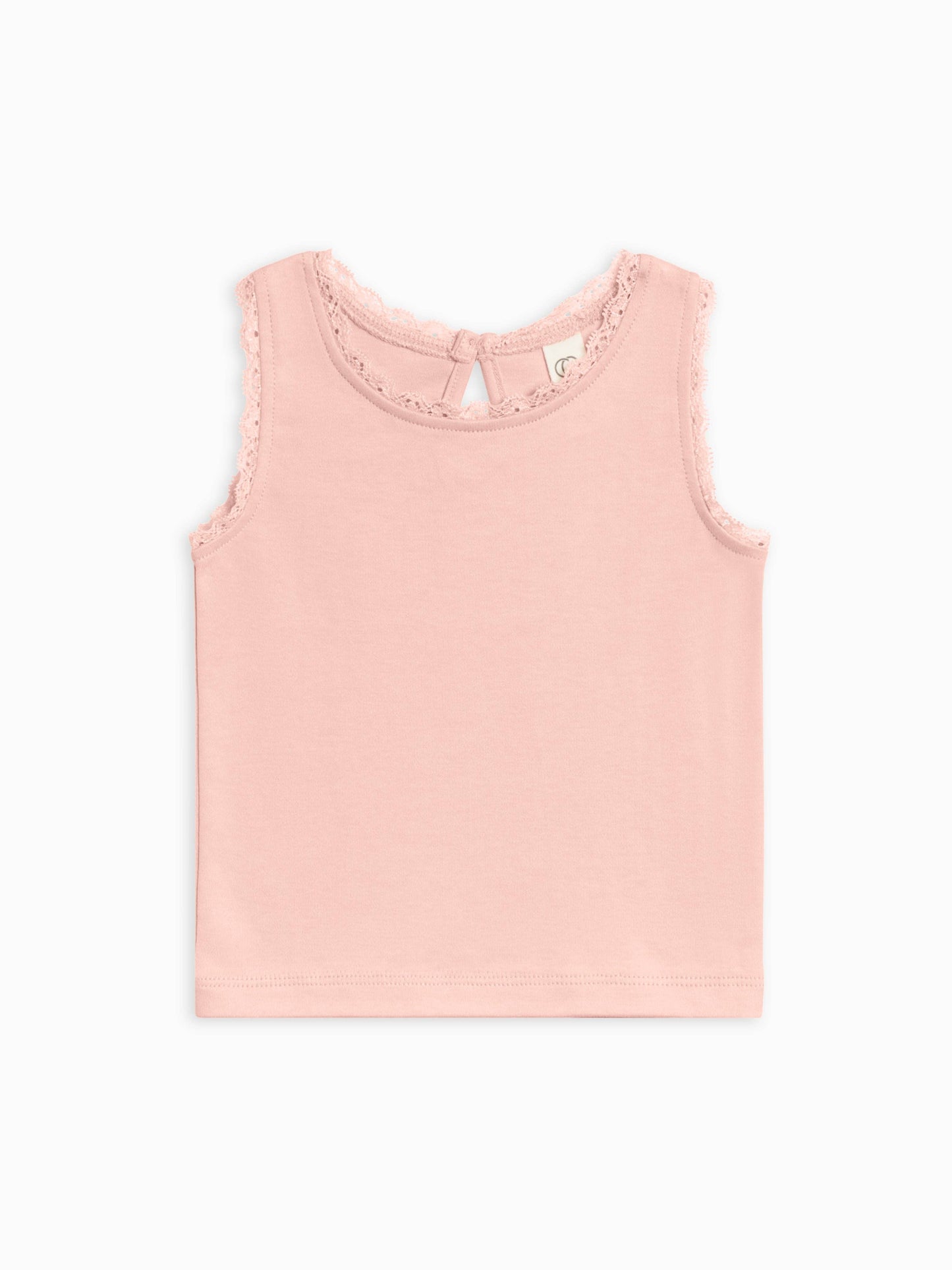 Selene Lace Tank Ballet Pink