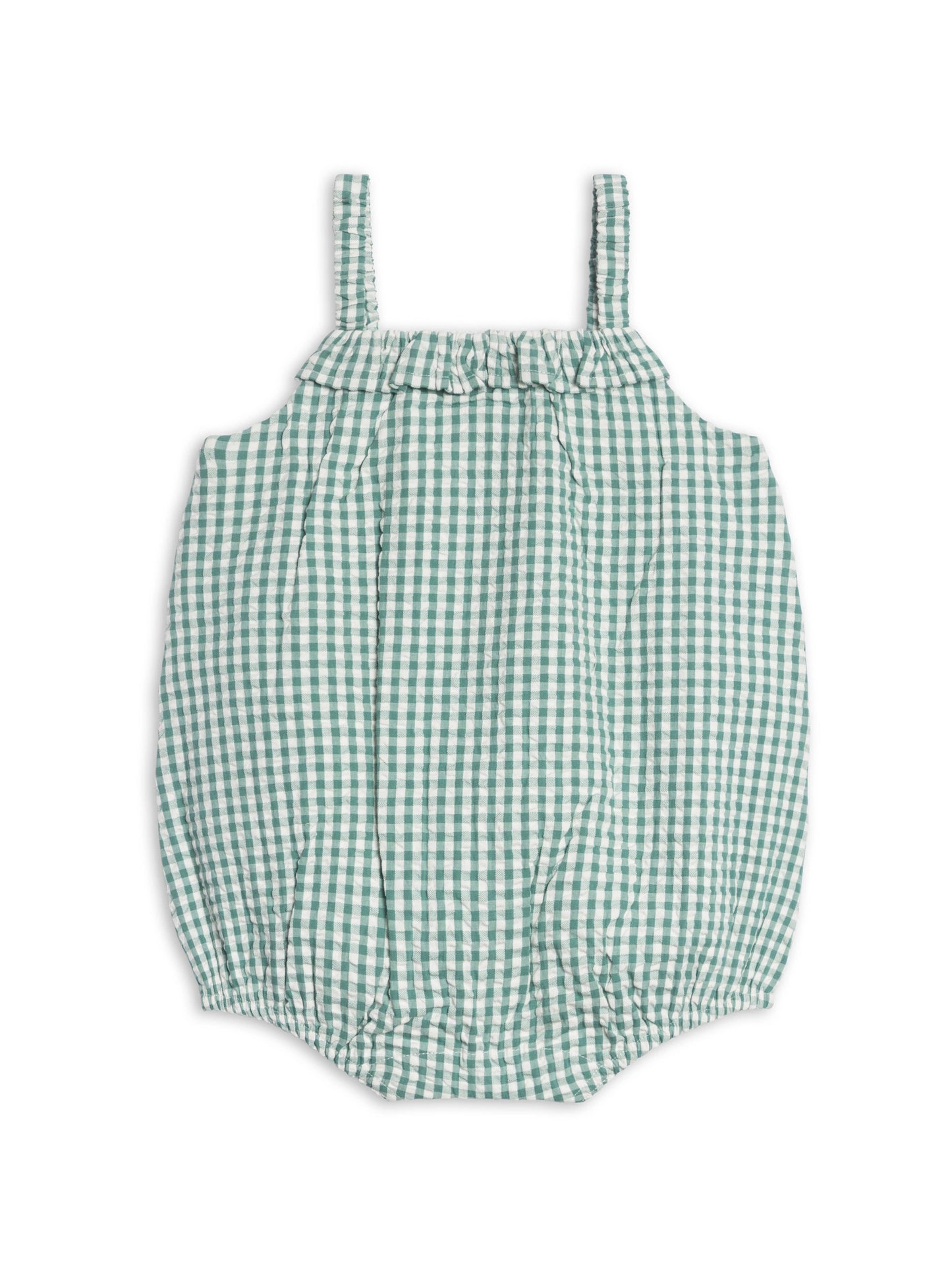 Rosalie Seersucker Bubble Romper