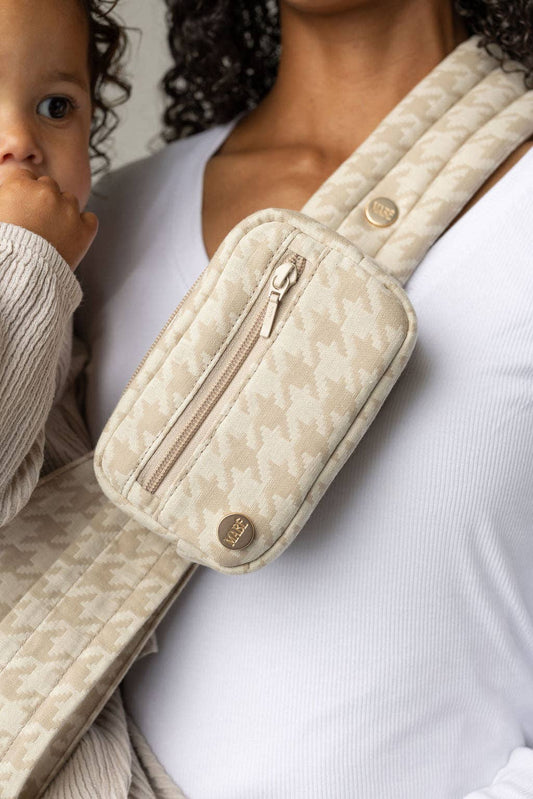 MABE Accessory Bag - Houndstooth