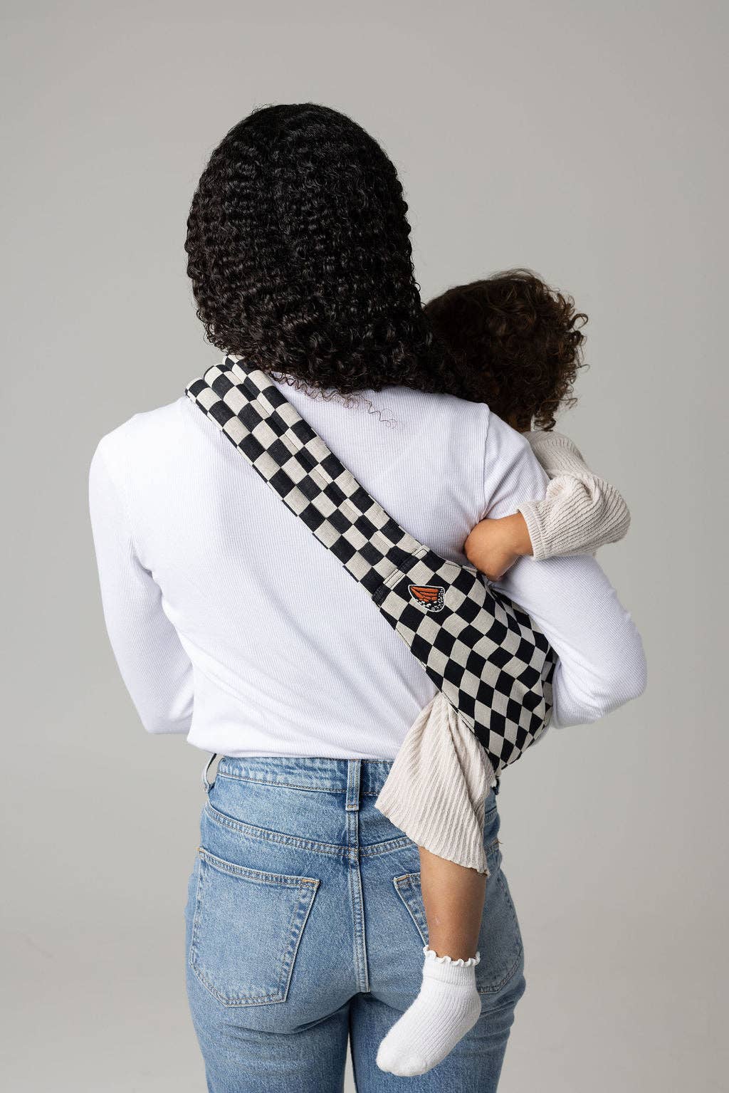 MABE Toddler Sling - Ebony Check