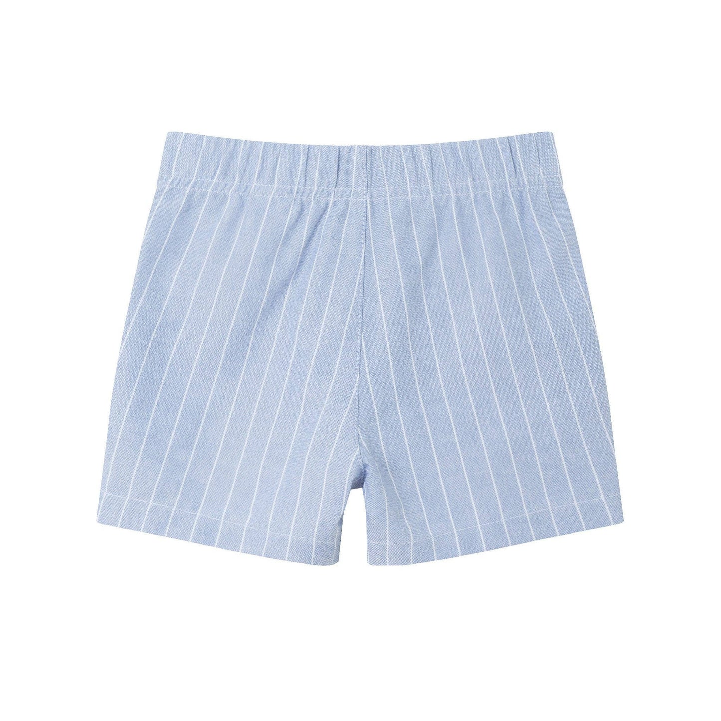 Pinstripe Vest & Short Set | Chambray