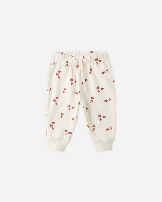 Electric Heart Relaxed Jogger