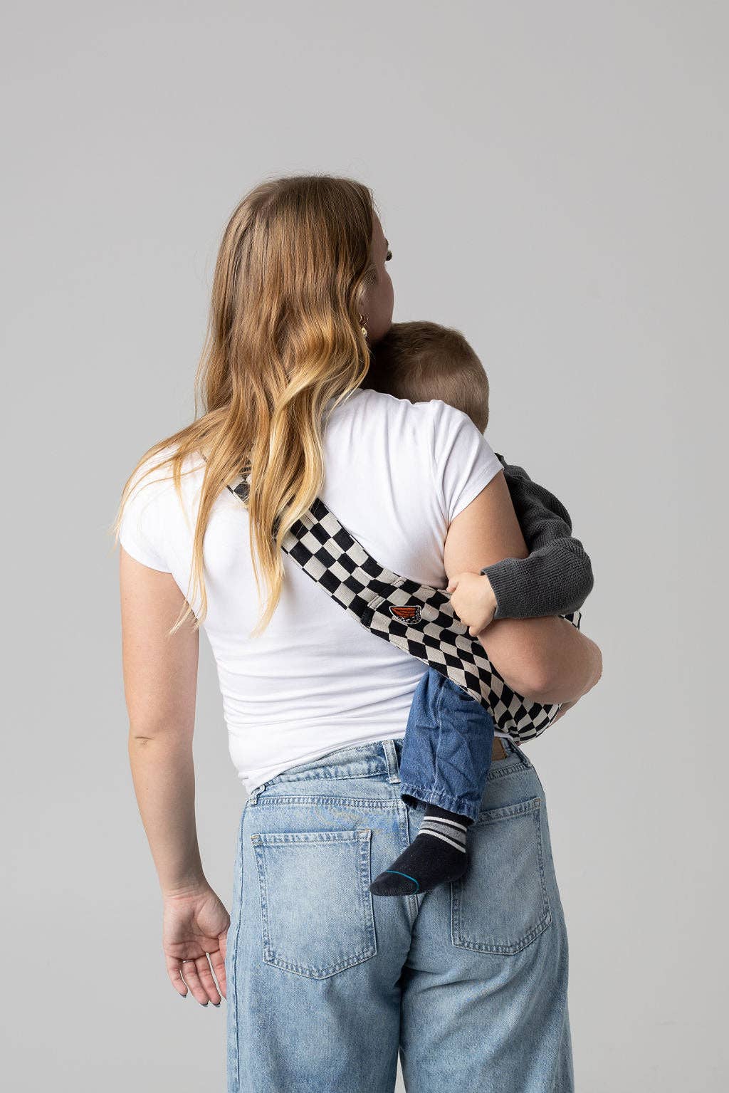 MABE Toddler Sling - Ebony Check