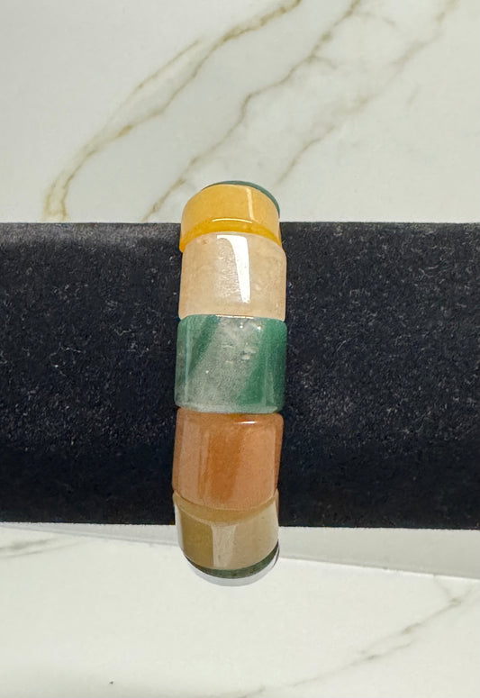 Multi- Colored Jade | Rectangle