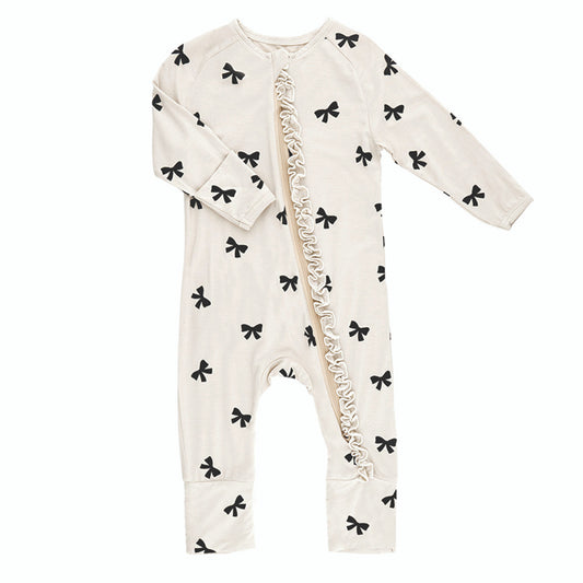 Baby Bow Bamboo Pj's