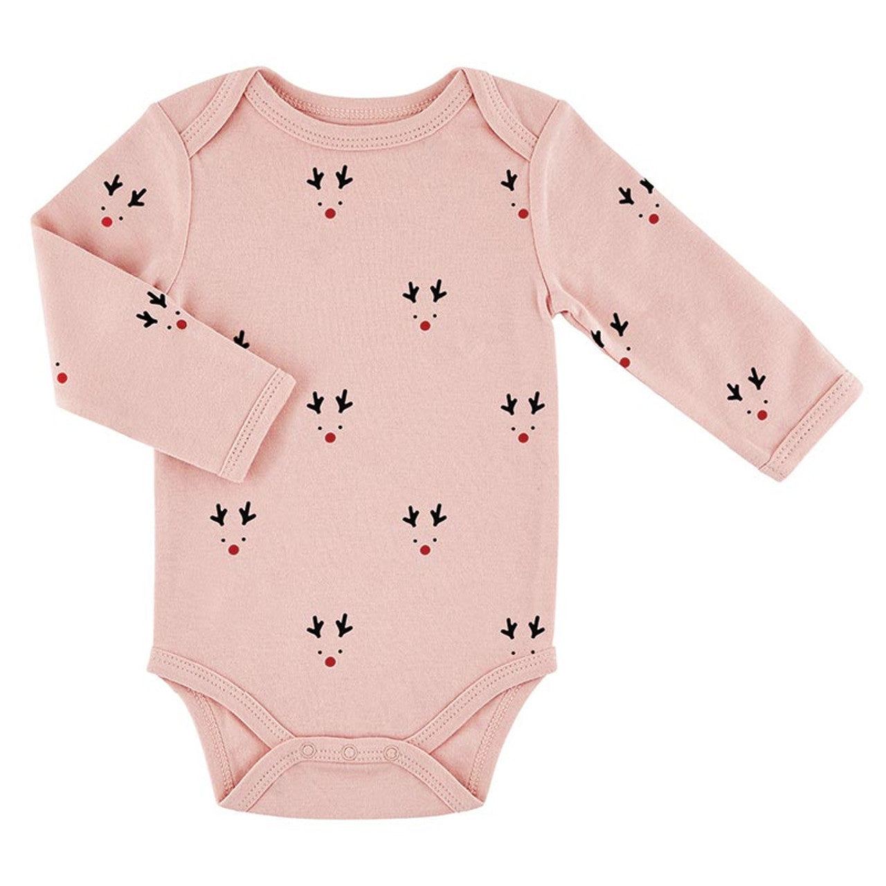 Pink Reindeer Onesie