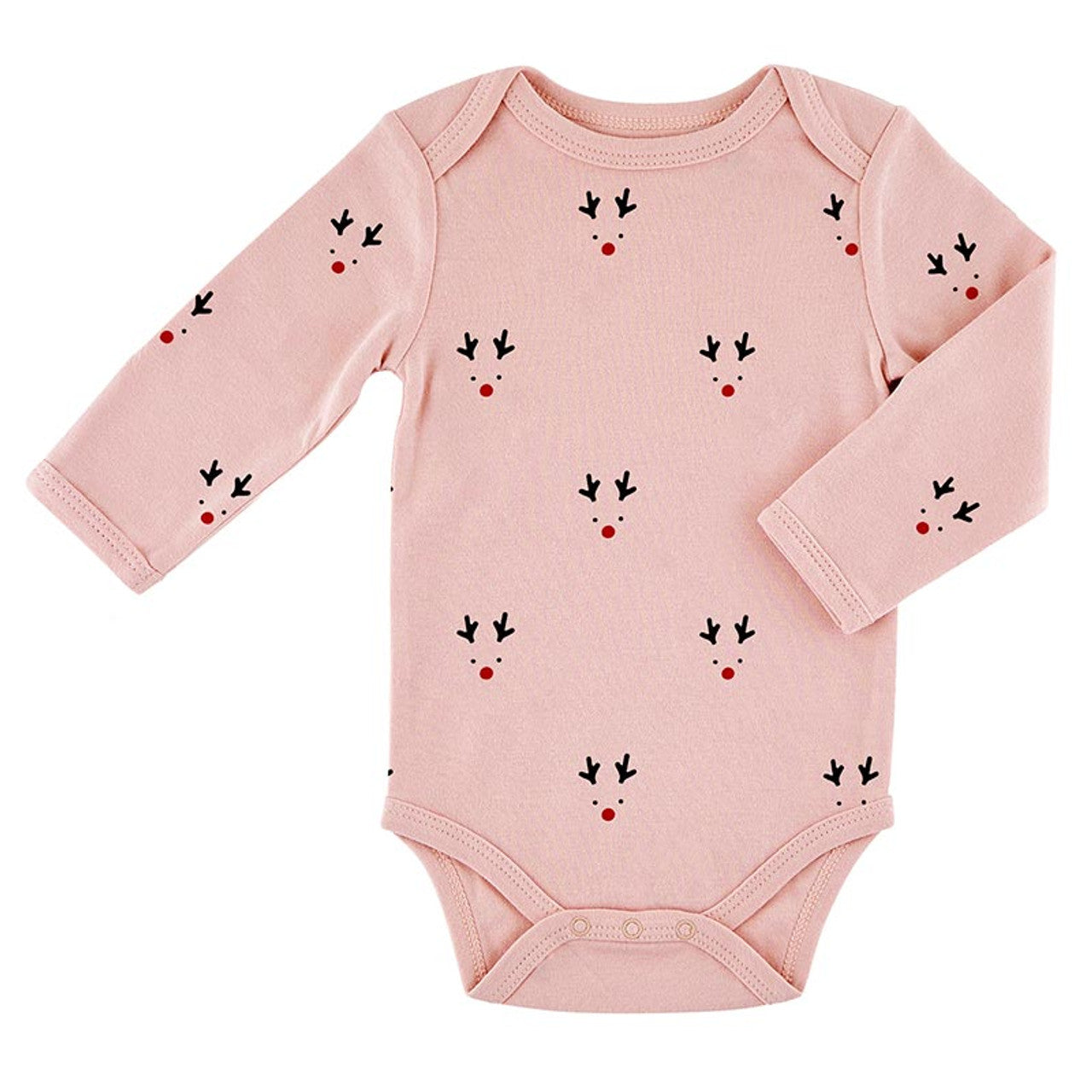 Pink Reindeer Onesie