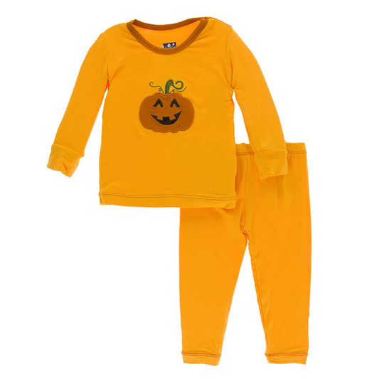 Pumpkin Pajama Set- Long Sleeve