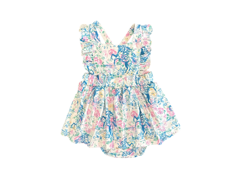 Floral Frontier Romper