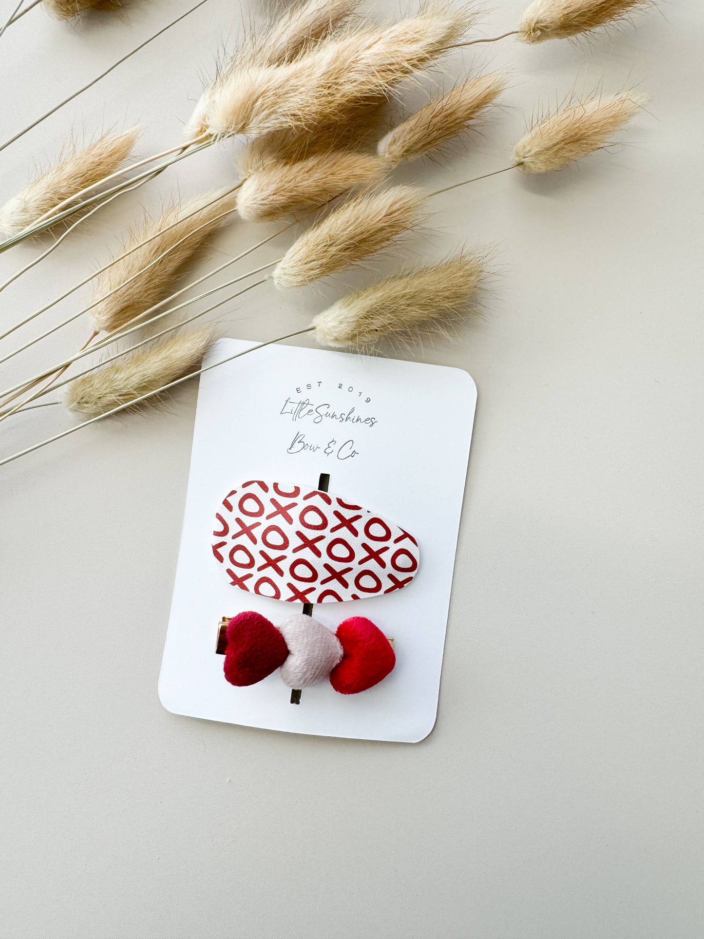 Valentines Day Hair Clips