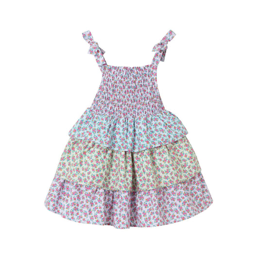Floral Tiered Dress
