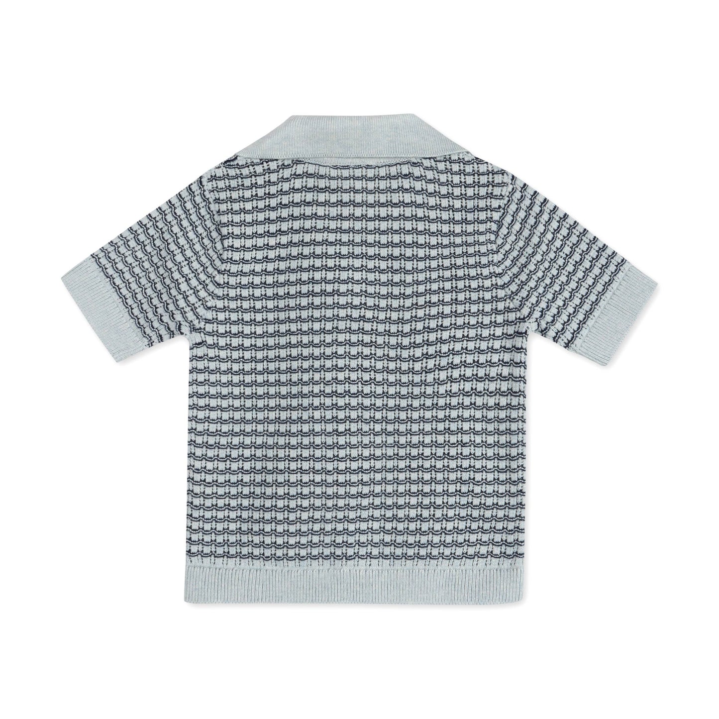 Miles Wave Textured Shirt & Shorts Set