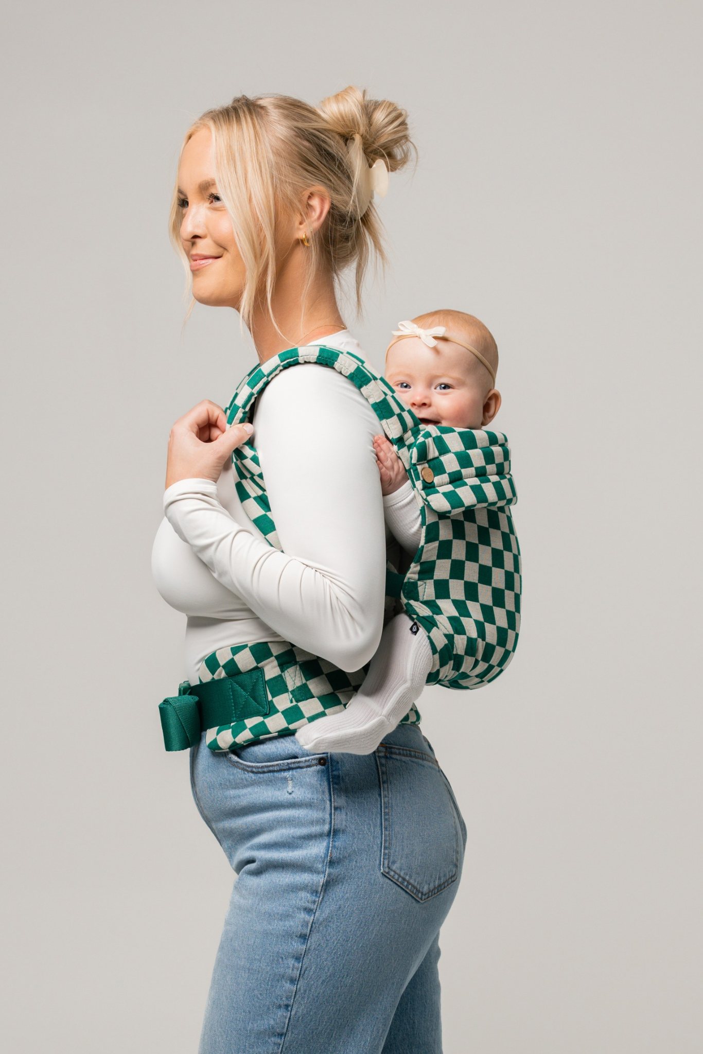 MABE Monarch Carrier - Evergreen Check