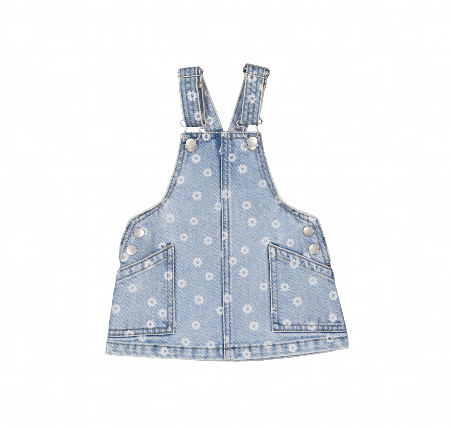 Daisy Print Denim Skirtall