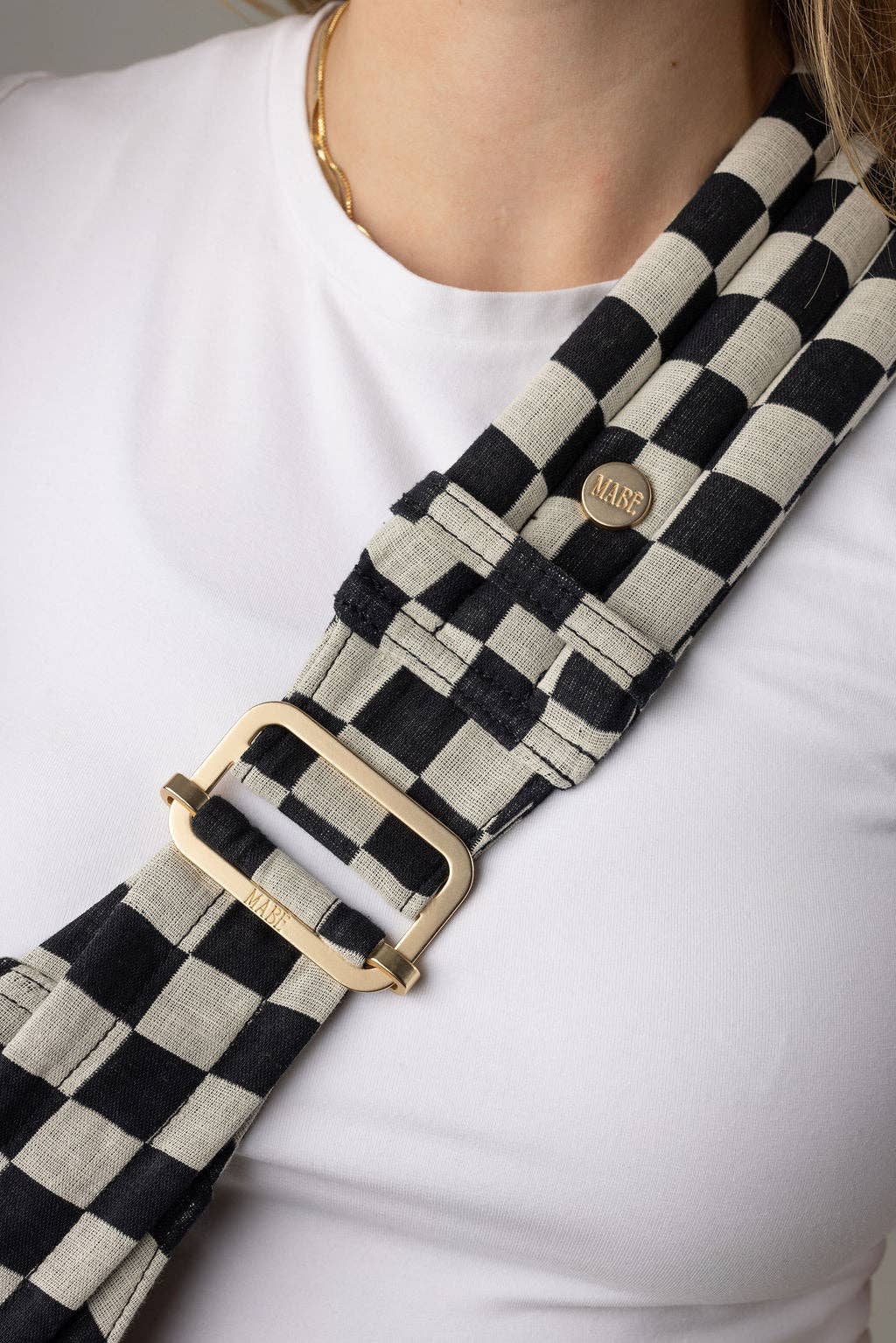 MABE Toddler Sling - Ebony Check