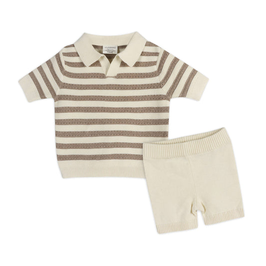 Theo Baby Polo Shirt & Shorts Set