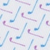 The Clubhouse Print: Blue & Purple