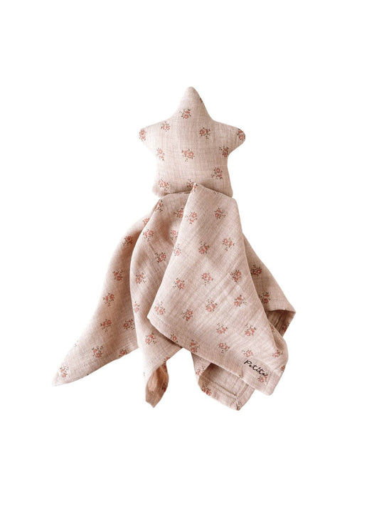 Little Star Cuddle Cloth / Floral Beige