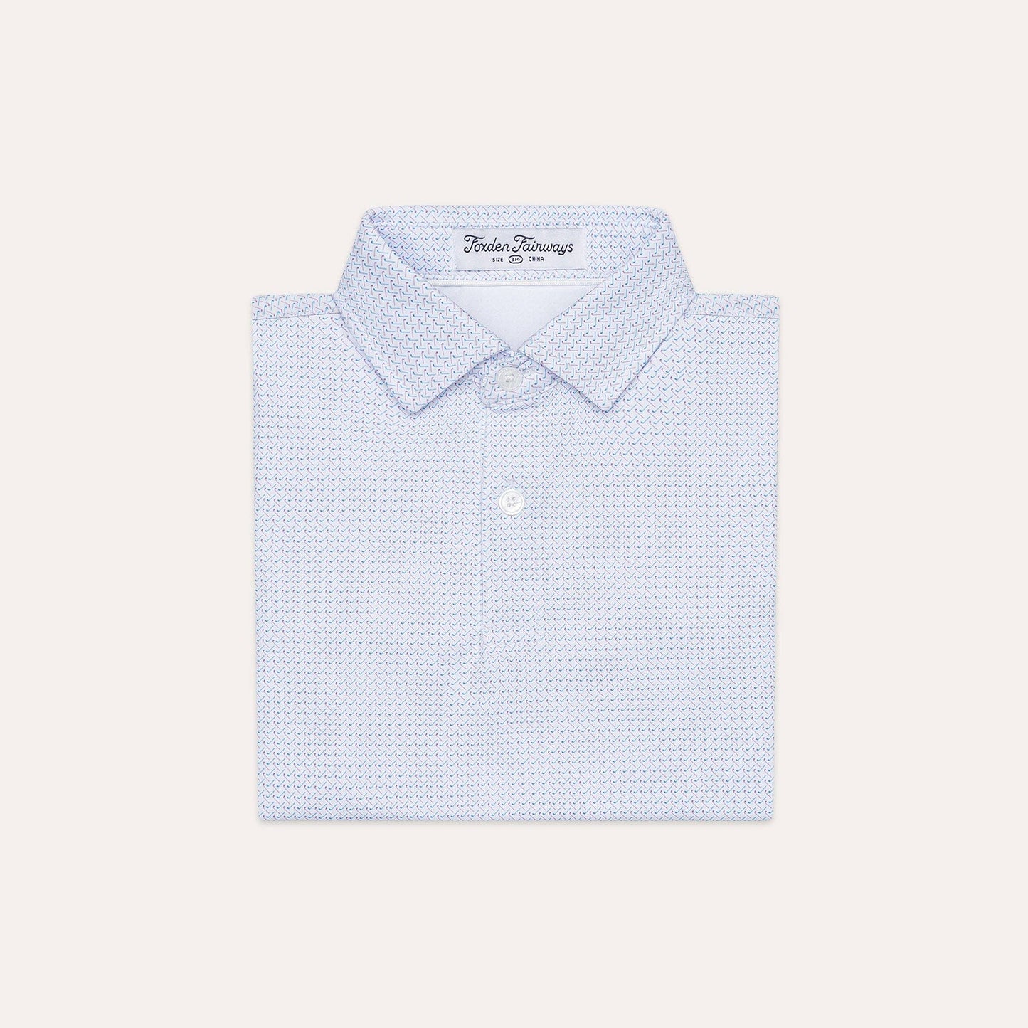 The Clubhouse Print: Blue & Purple