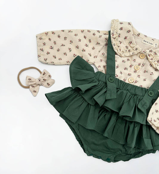 Winter Floral 3pc Outfit