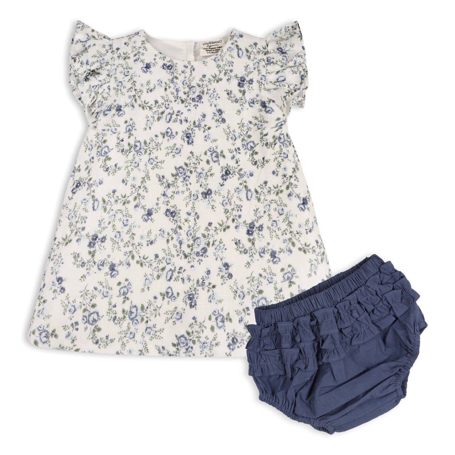 Celia Floral Blouse & Bloomer (Organic)