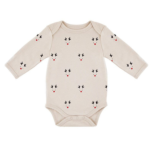 Grey Reindeer Onesie